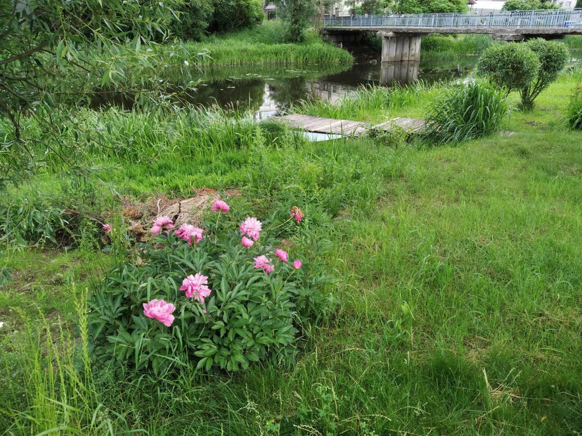 9 Min From Palanga! Luxury House On The River And Sauna Кретинга Экстерьер фото